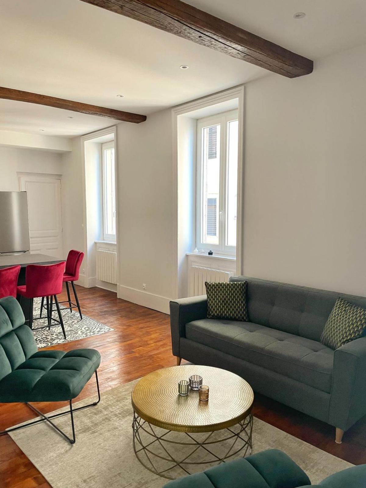 Center Macon Charmant Appartement Avec Vue Sur La Saone Exterior photo